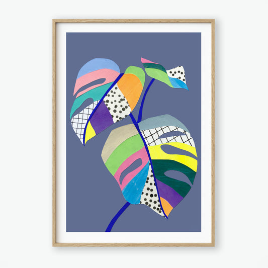 Colour Block Monstera